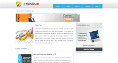 Desktop Screenshot of irelandstats.com
